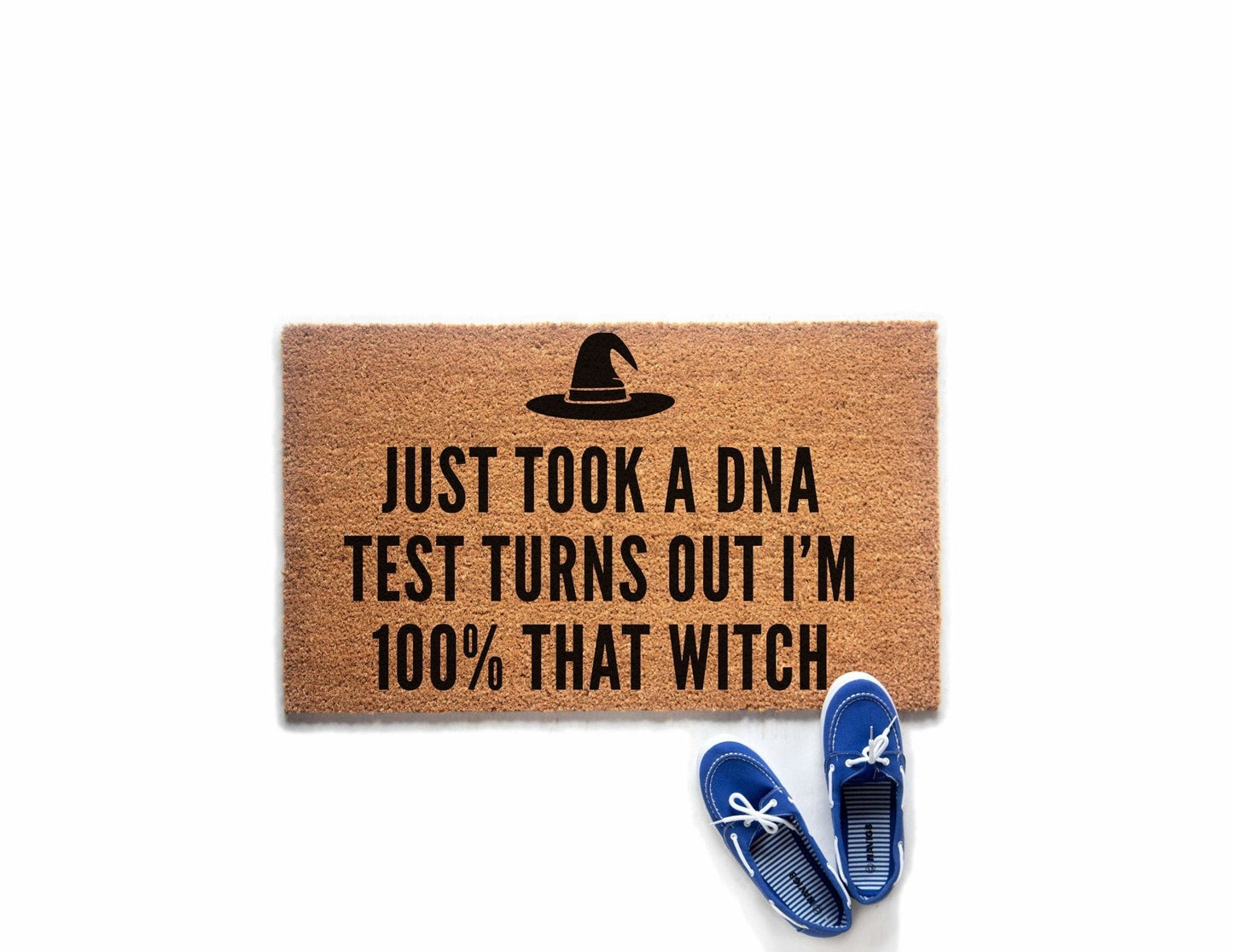 100% That Witch Funny Halloween Doormat