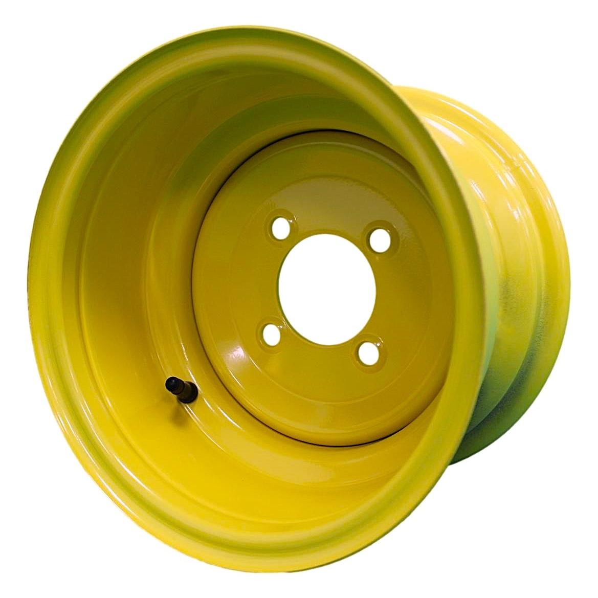 10x7 Steel Wheel - John Deere Yellow