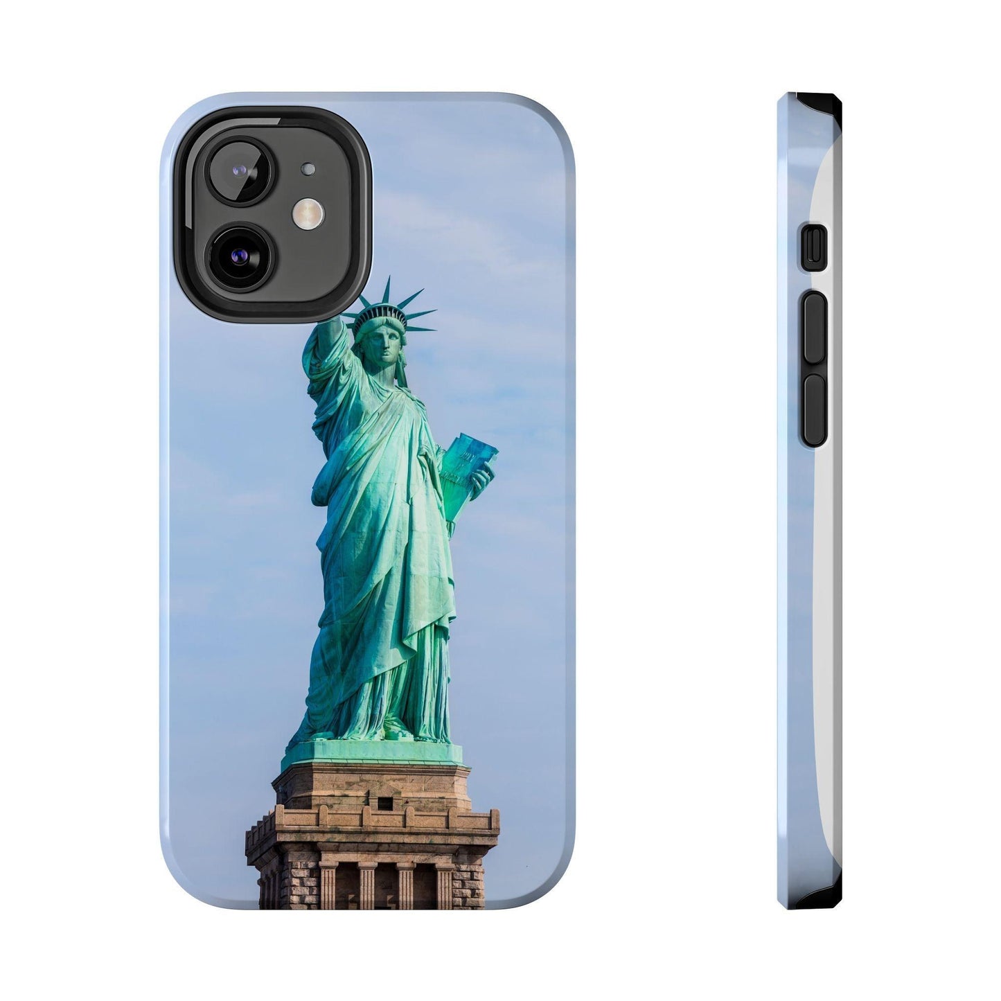 Statue of Liberty Printed Tough Phone Case - Iconic Freedom Design
