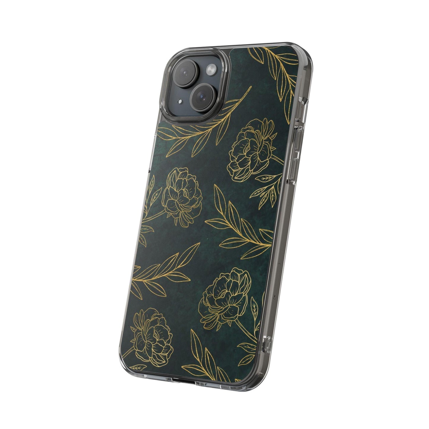 Floral Pattern Clear Cases