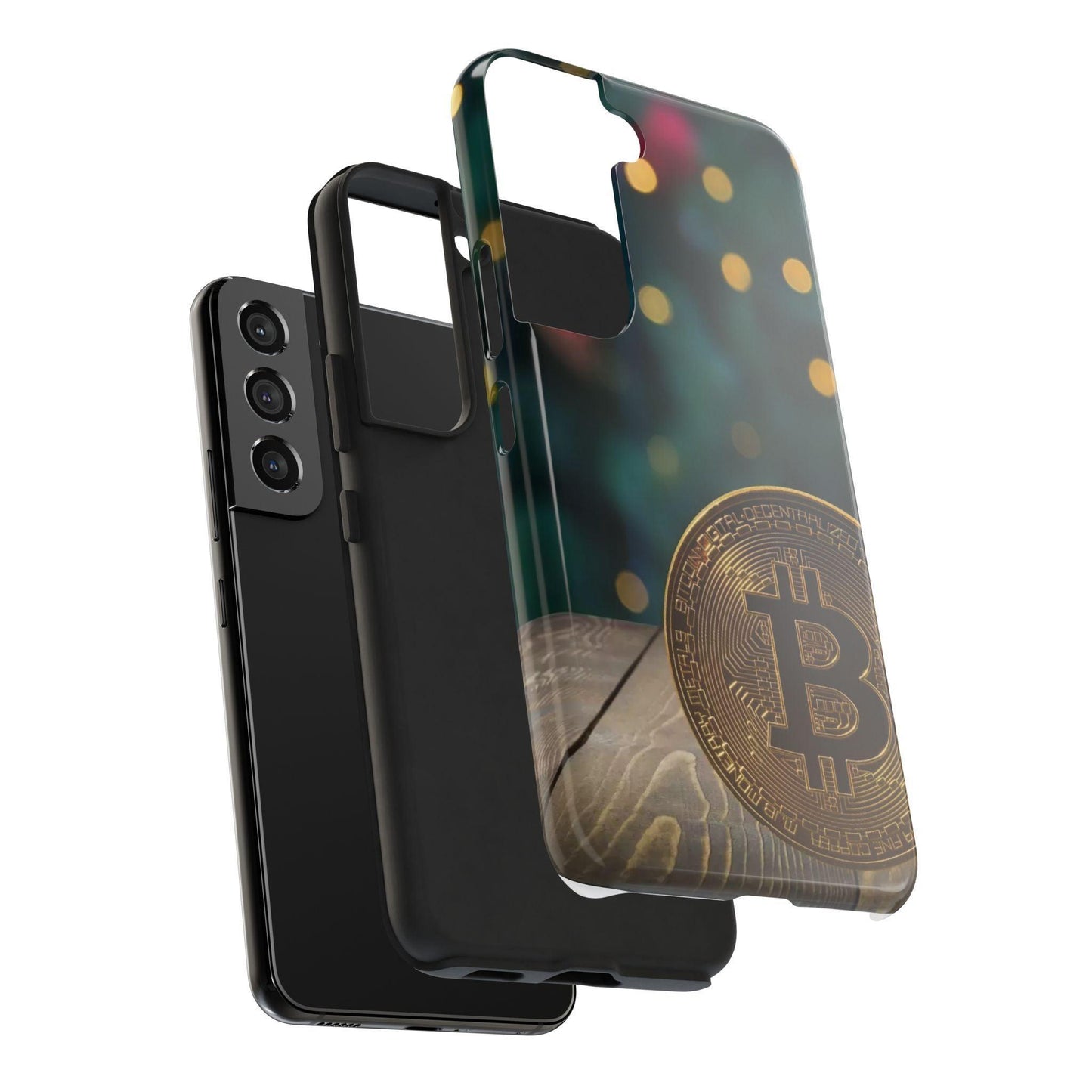 Crypto Bitcoin High Quality Printed Tough Phone Cases