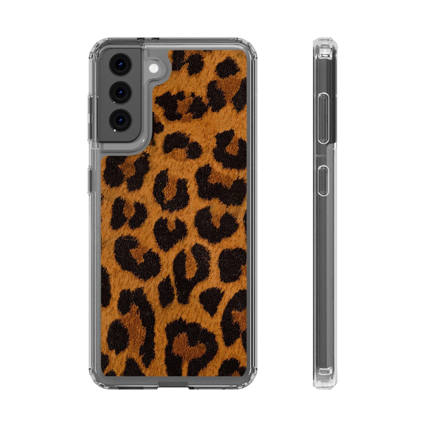 Clear Cases Cheeta Print