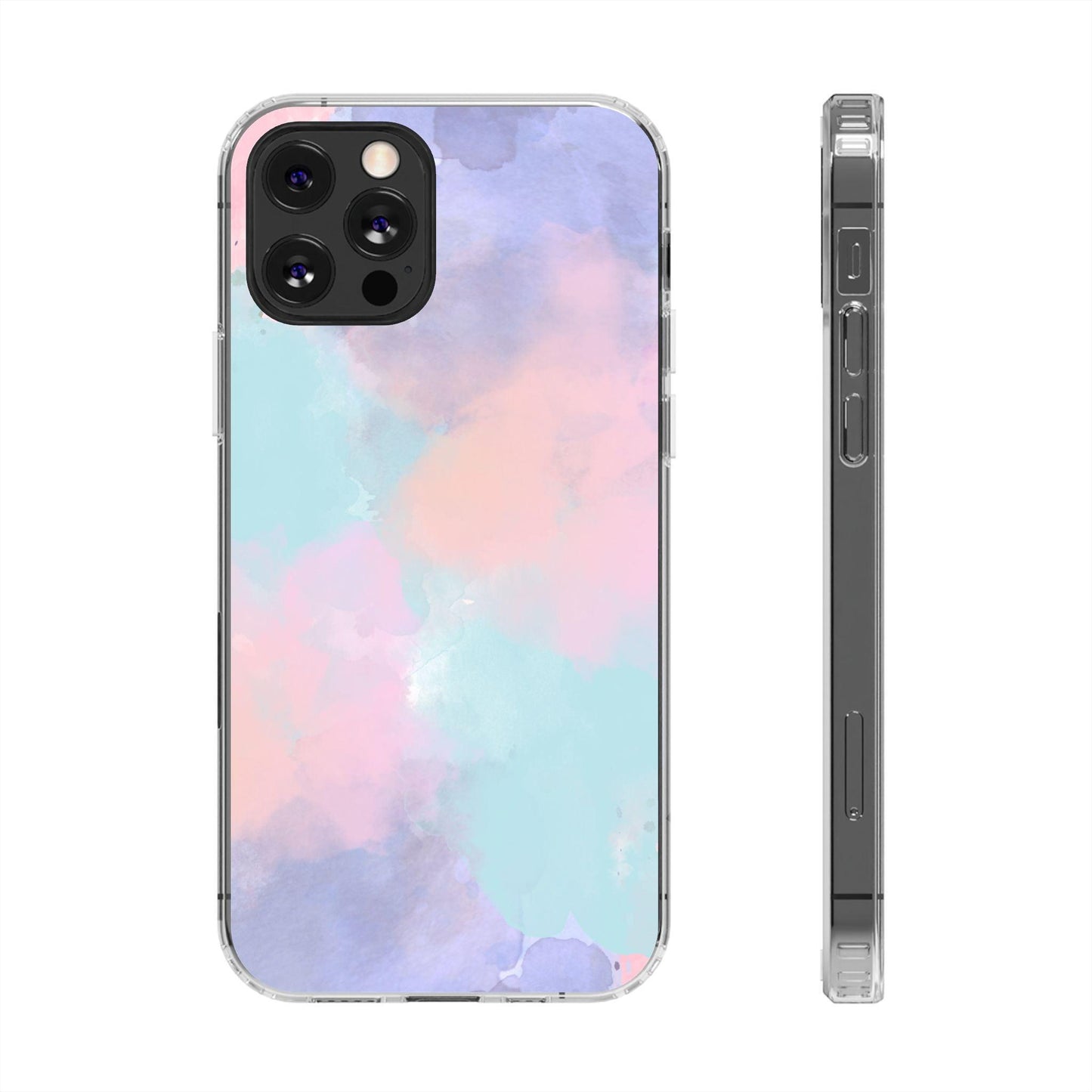 Shades of Pastel Clear Cases