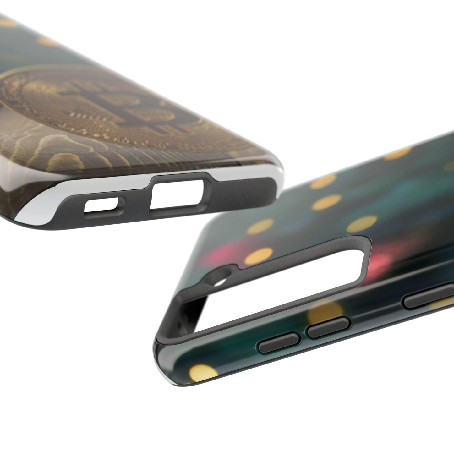 Crypto Bitcoin High Quality Printed Tough Phone Cases