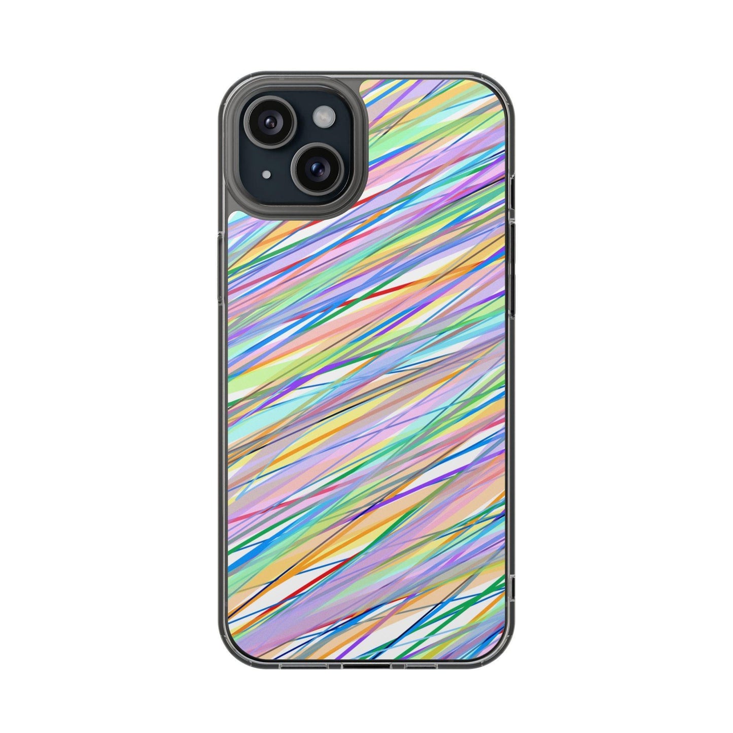 Threads Of Colors Clear Case