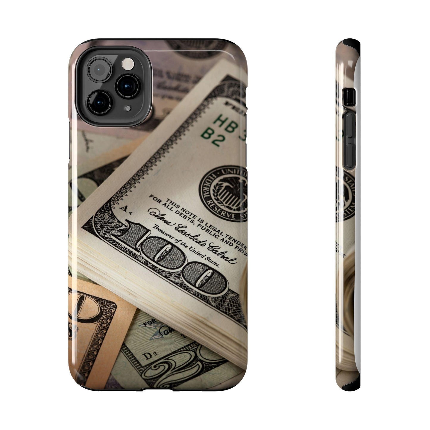 100$ Dollars High Quality Printed Tough Phone Cases