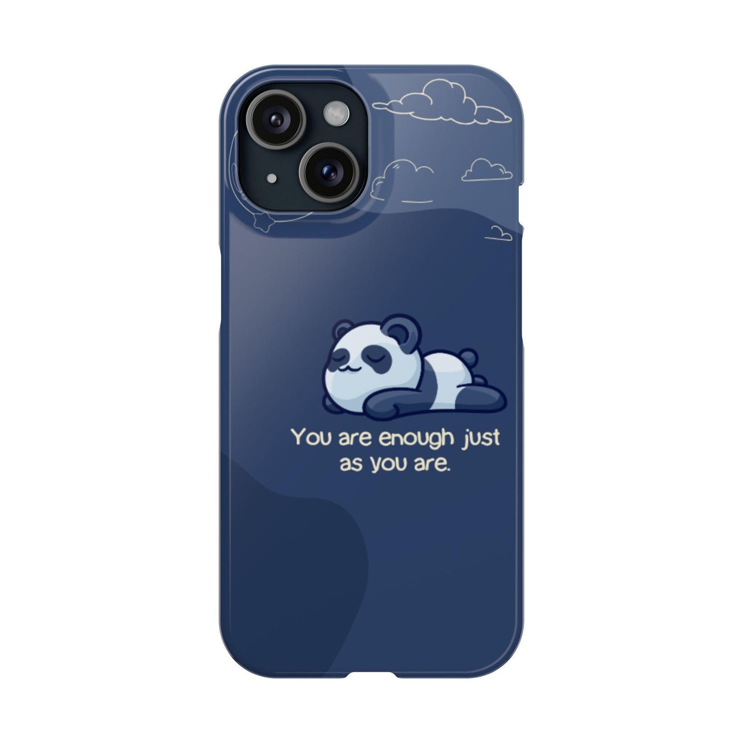 Panda Dreams Phone Case – Cozy Vibes & Inspiring Words