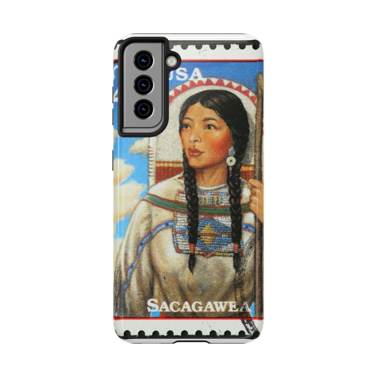 $1 Sacagawea Coin Design Tough Phone Cases
