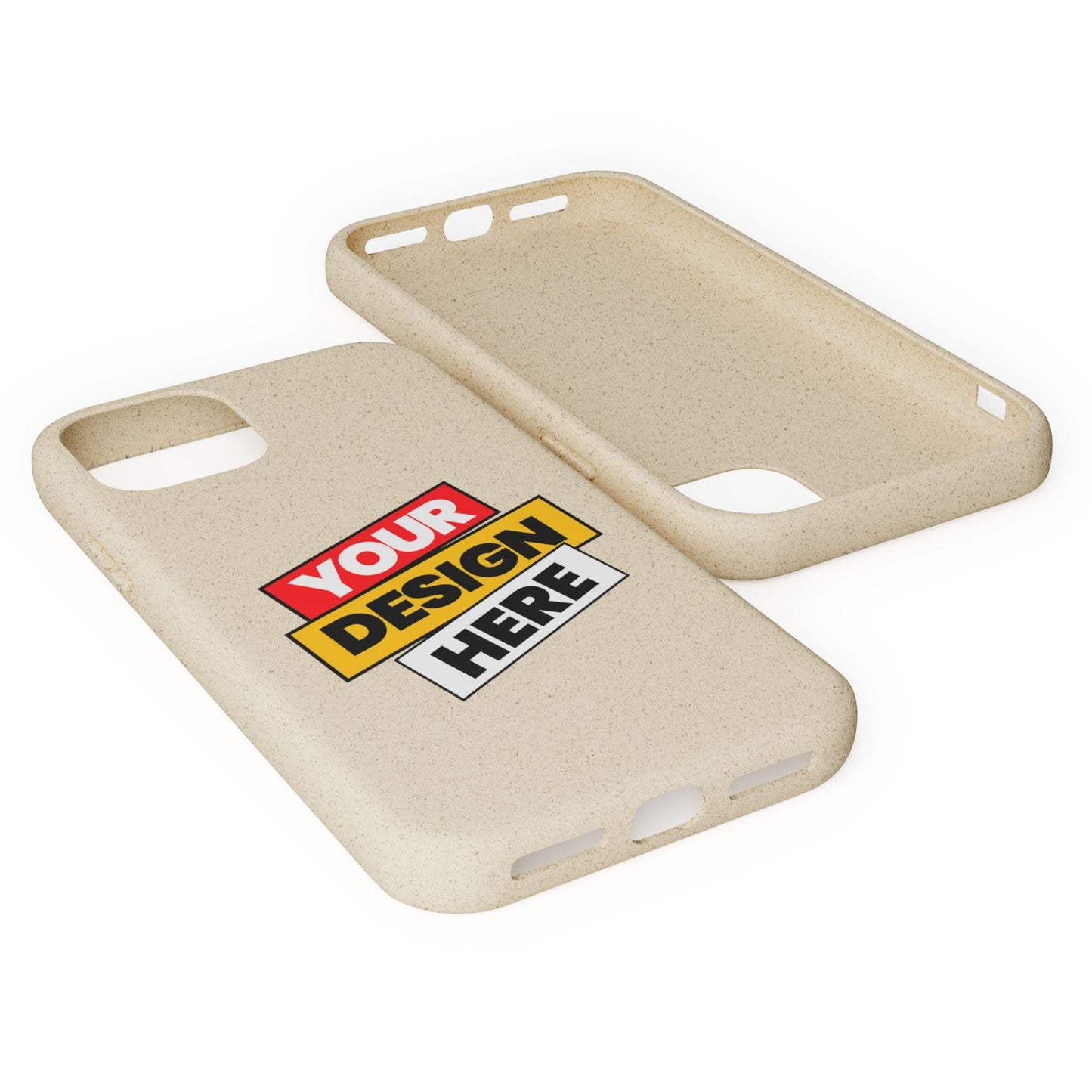 Eco-Friendly Phone Case, Biodegradable Phone Cover, Sustainable Accessory, Customizable iPhone Case, Green Gift Idea, Environmentally