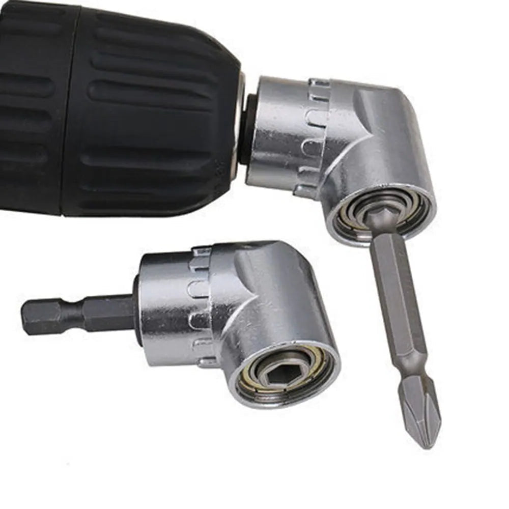 105 Degree Turning Screwdriver Joint Electric Drill Corner Attachment Extension Socket Screwdriver Head Tool - THOOBO!