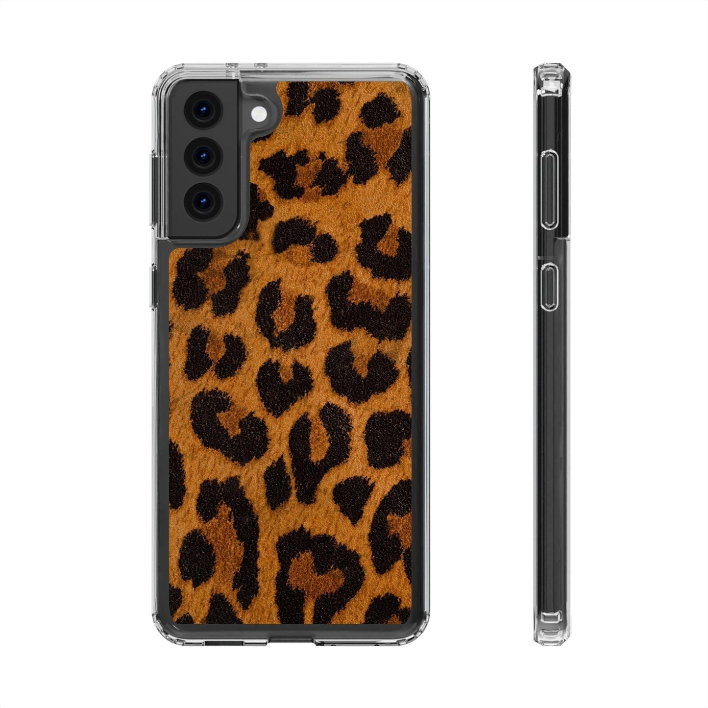 Clear Cases Cheeta Print