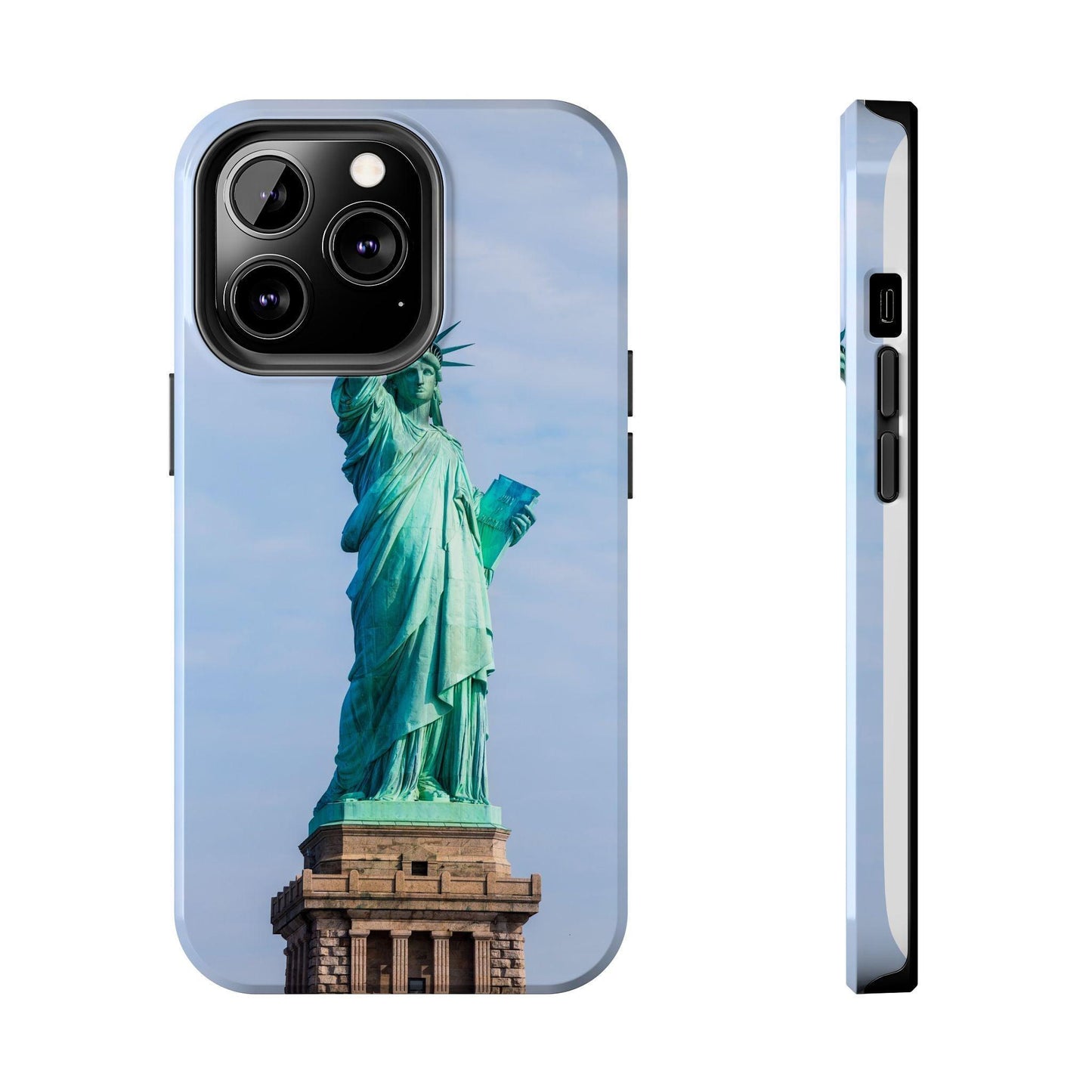 Statue of Liberty Printed Tough Phone Case - Iconic Freedom Design