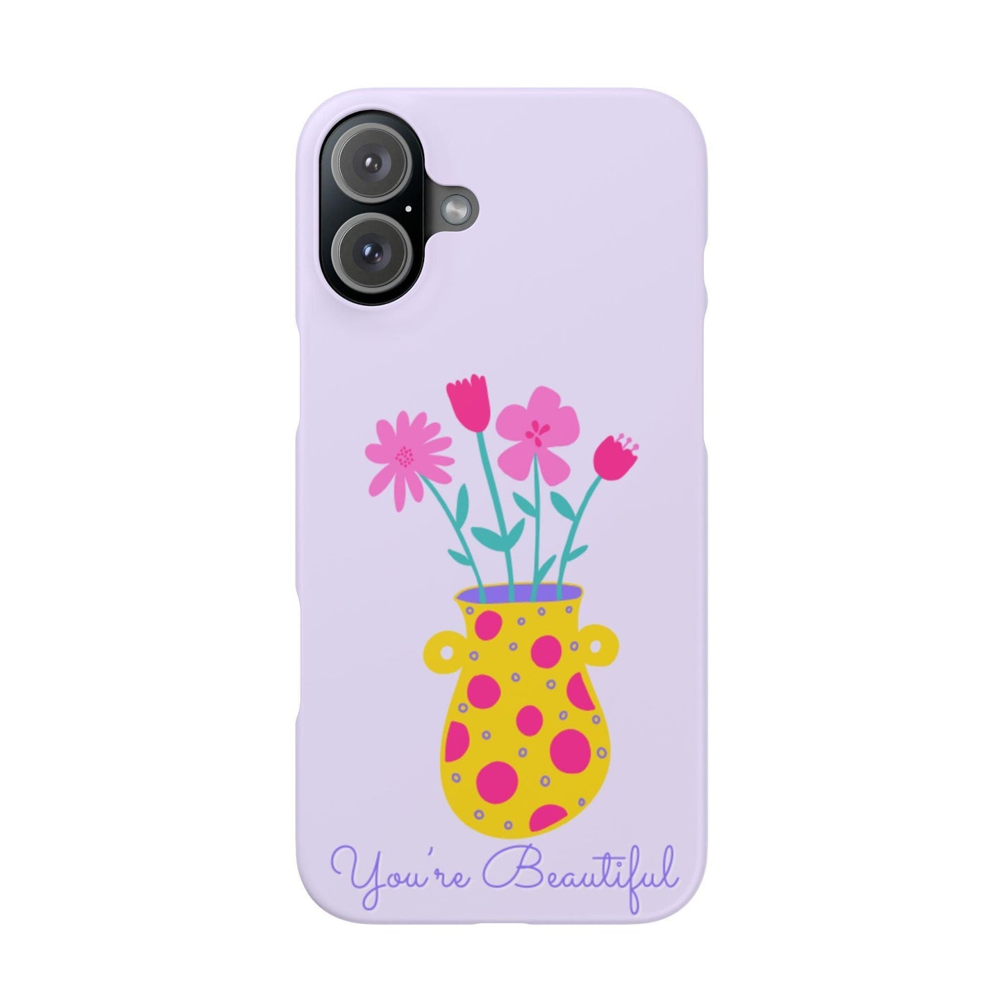 Floral Pot Phone Case – Bloom with Style Everywhere You Go