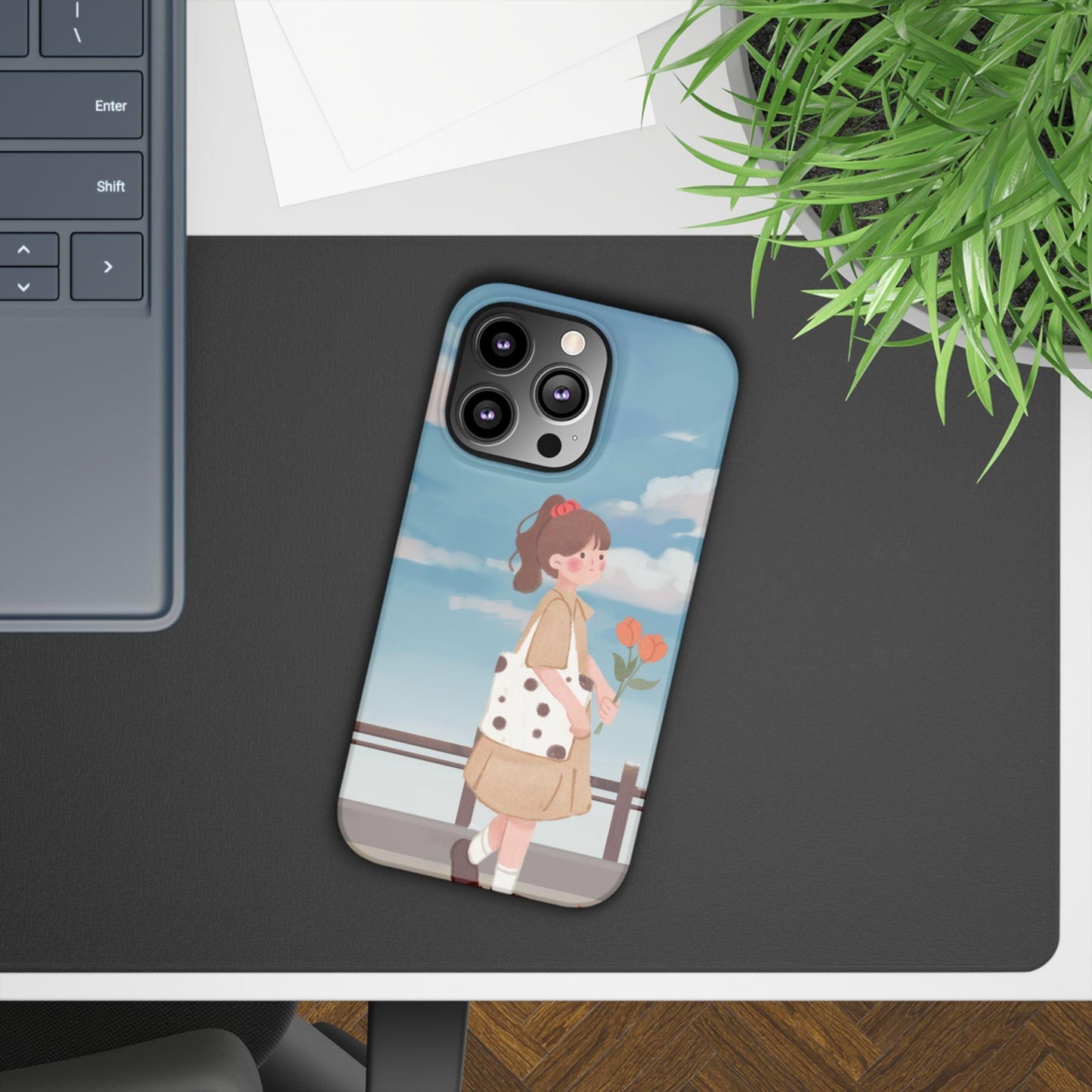 Joyful Stroll Mobile Cover – Embrace Happiness Everywhere You Go!