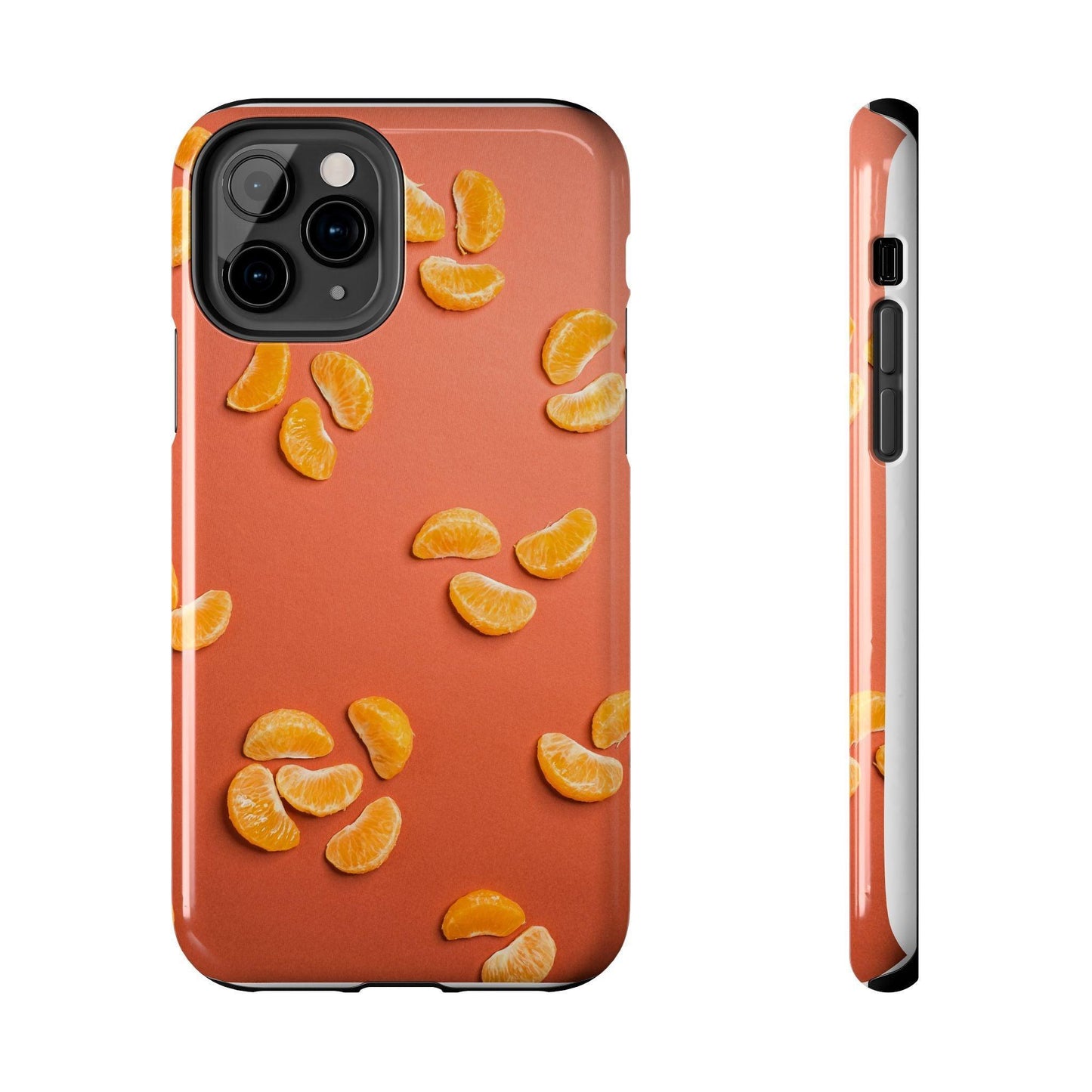 Peal Oranges printed Tough Phone Cases