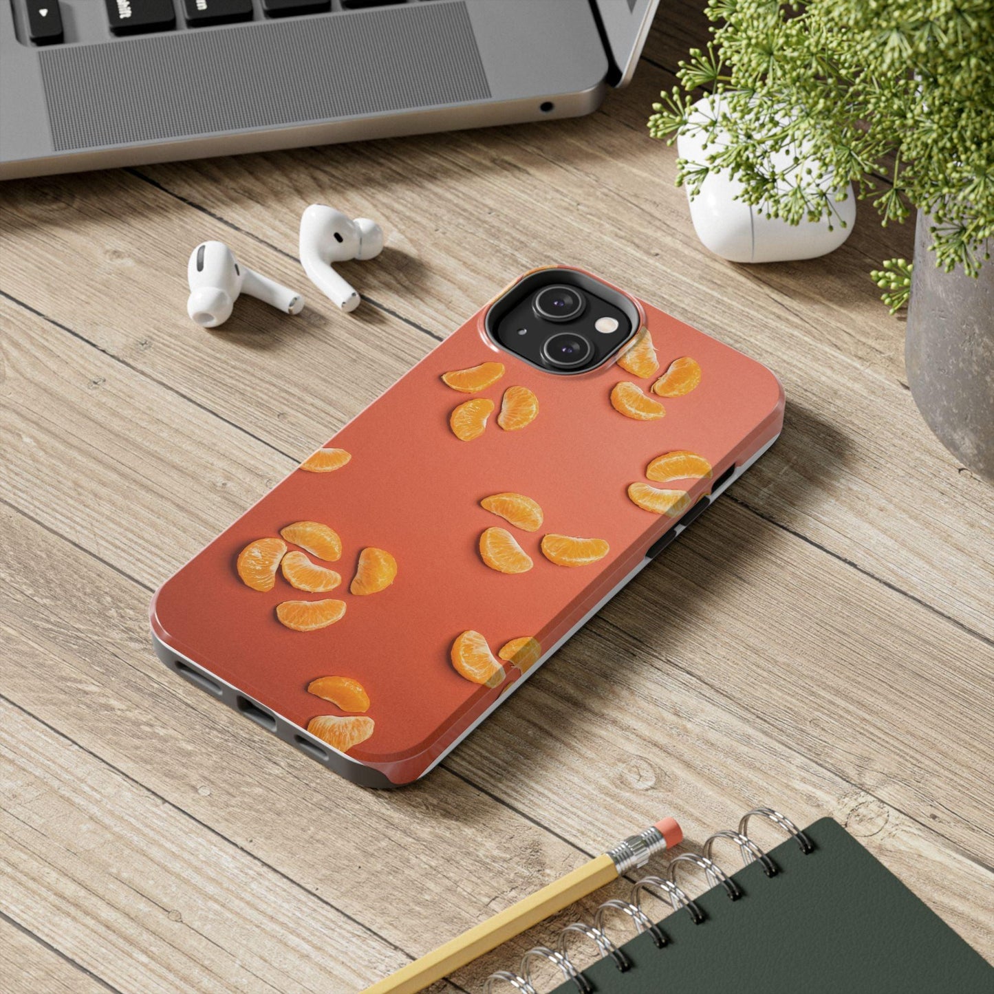 Peal Oranges printed Tough Phone Cases