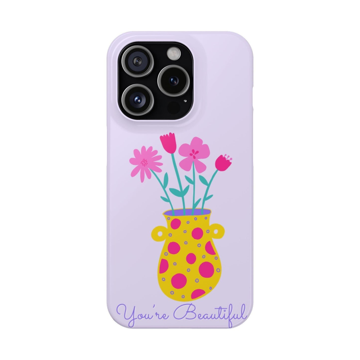 Floral Pot Phone Case – Bloom with Style Everywhere You Go