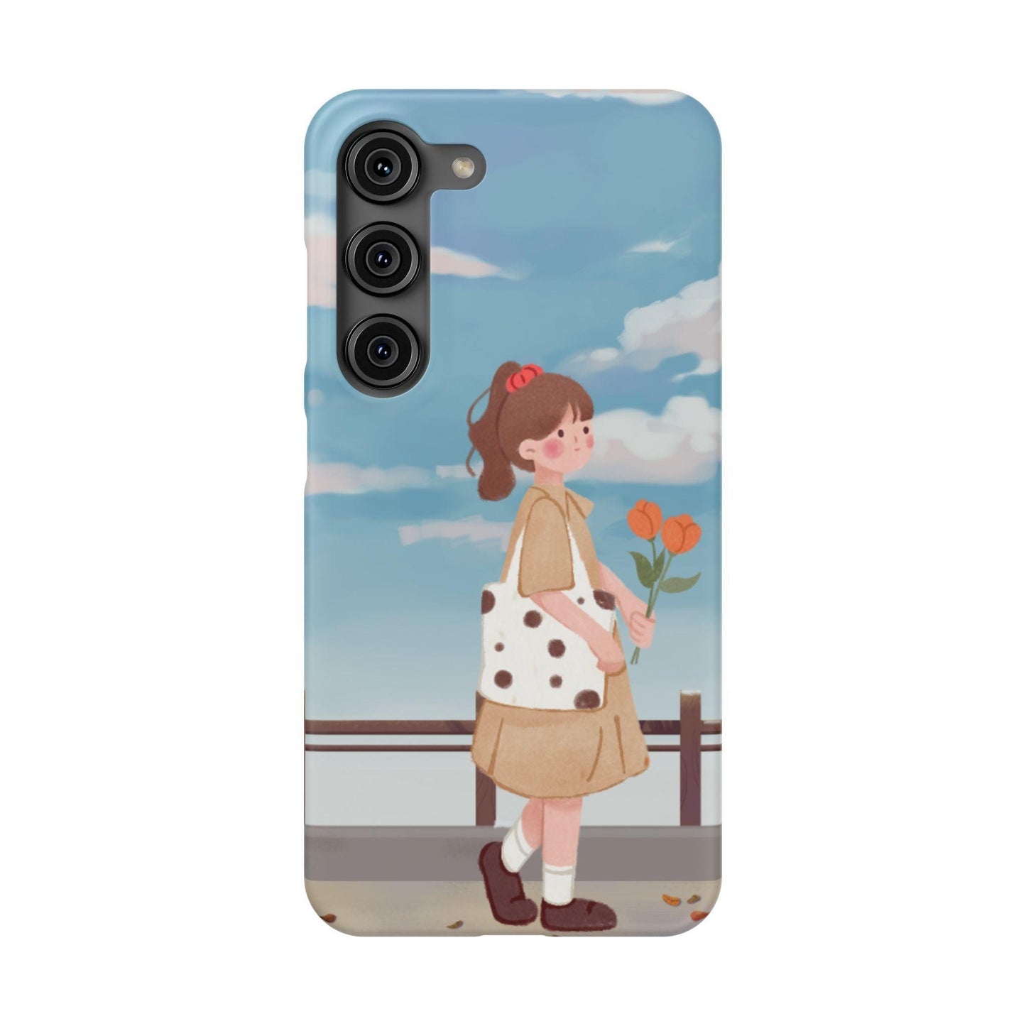 Joyful Stroll Mobile Cover – Embrace Happiness Everywhere You Go!