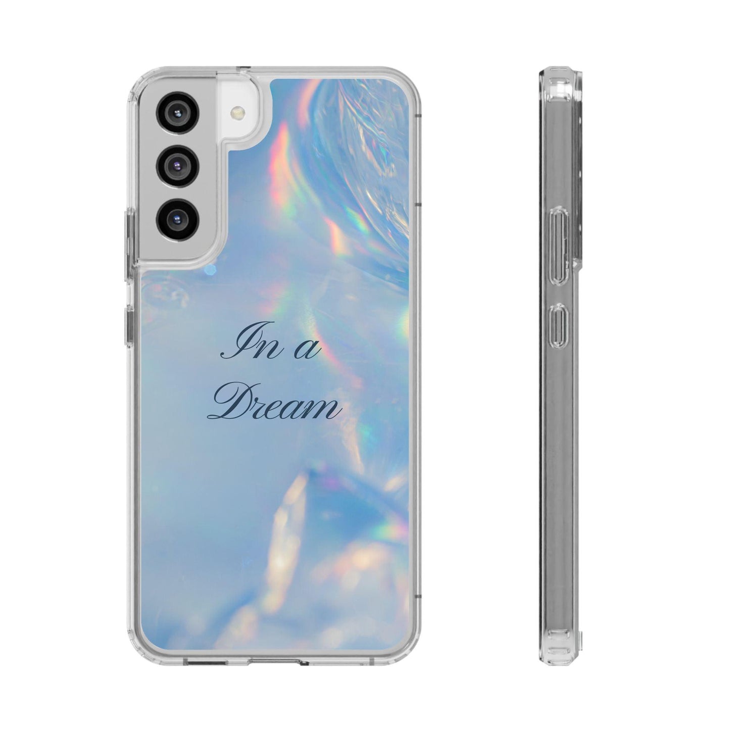 In a Dream Shinny Blue Clear Cases
