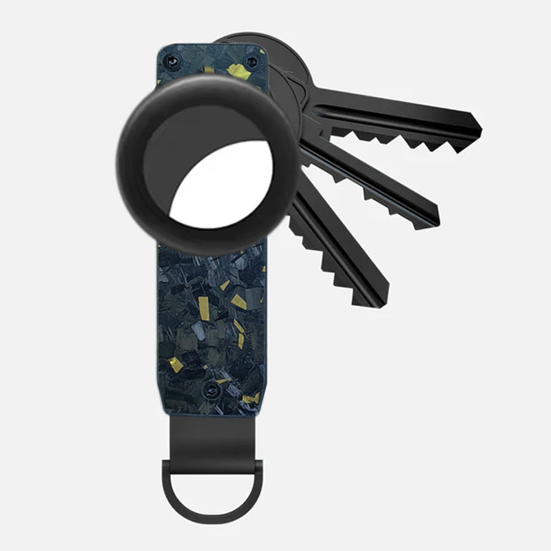 Keychain metal keychain aluminum alloy key storage keyclip