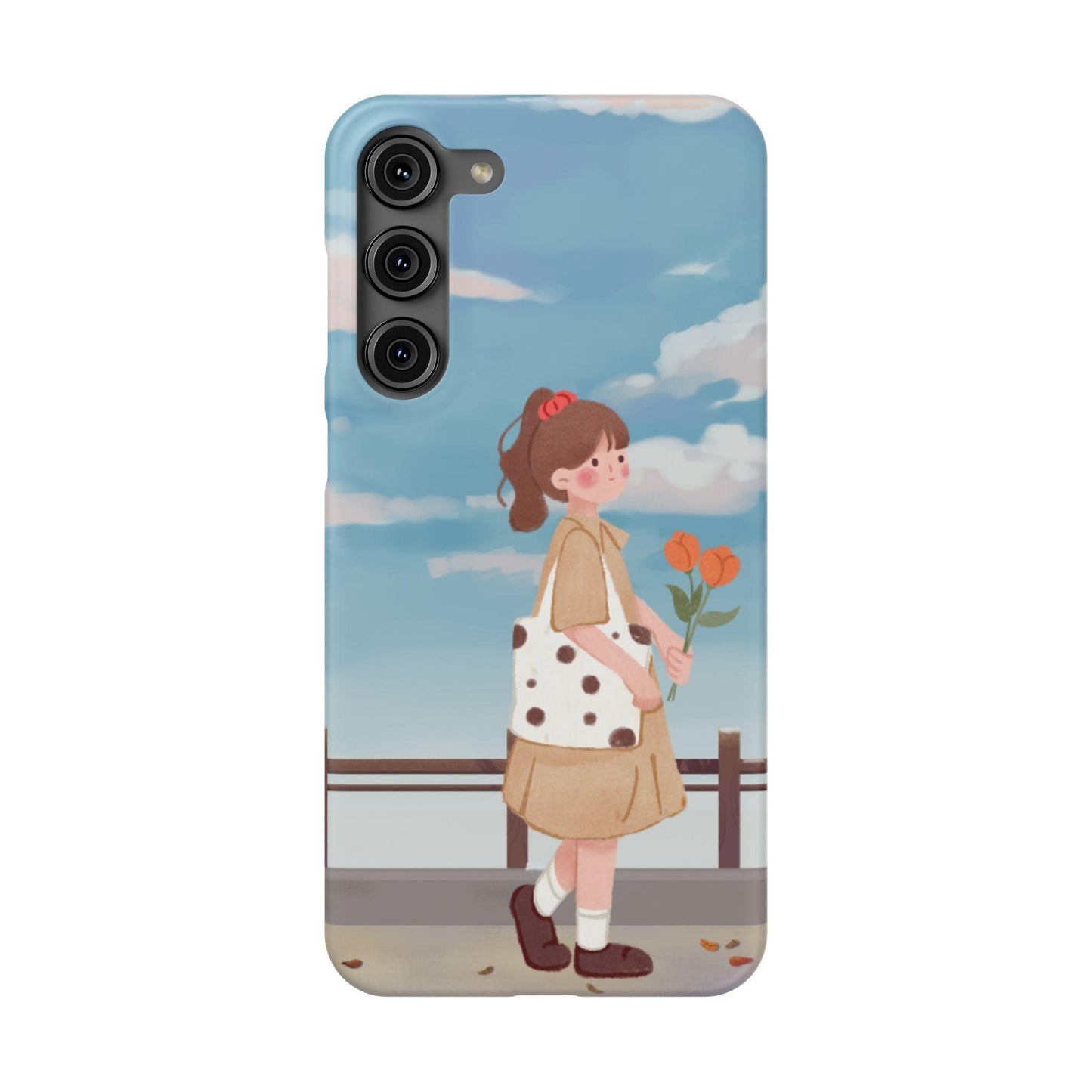 Joyful Stroll Mobile Cover – Embrace Happiness Everywhere You Go!