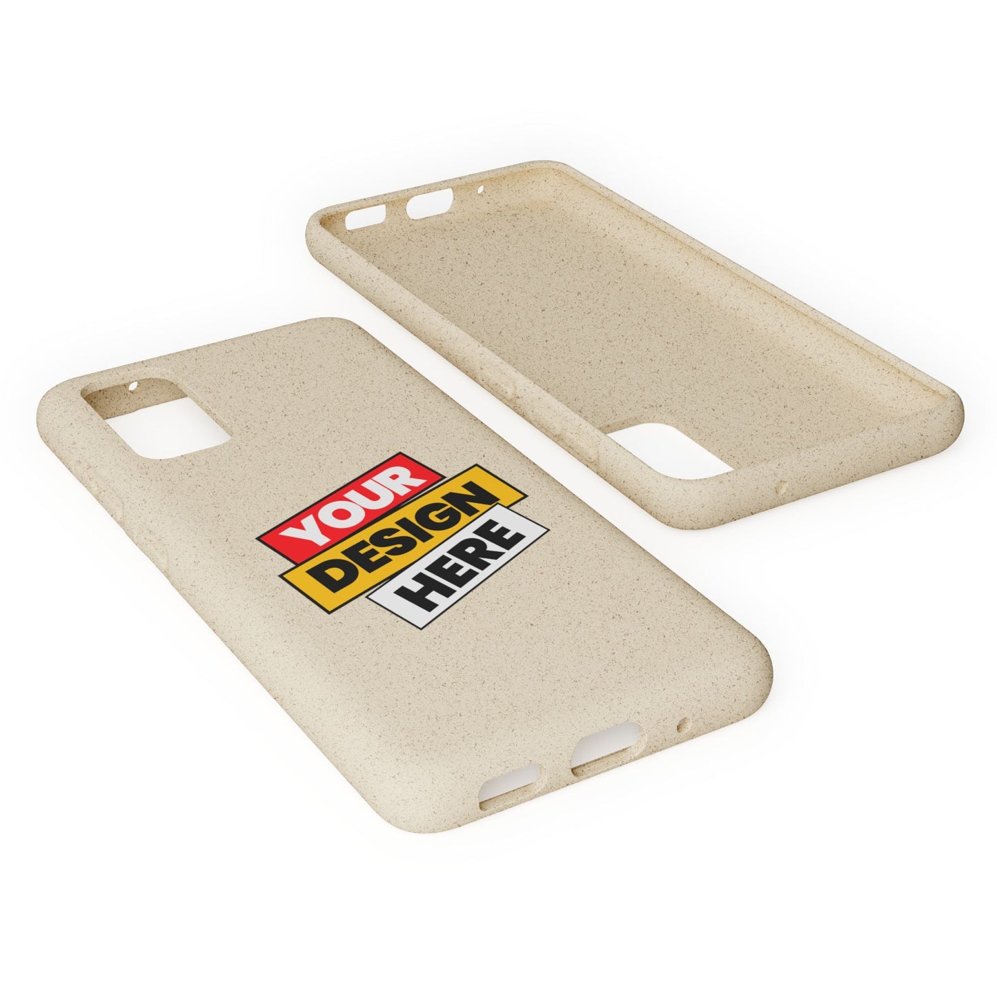 Eco-Friendly Phone Case, Biodegradable Phone Cover, Sustainable Accessory, Customizable iPhone Case, Green Gift Idea, Environmentally