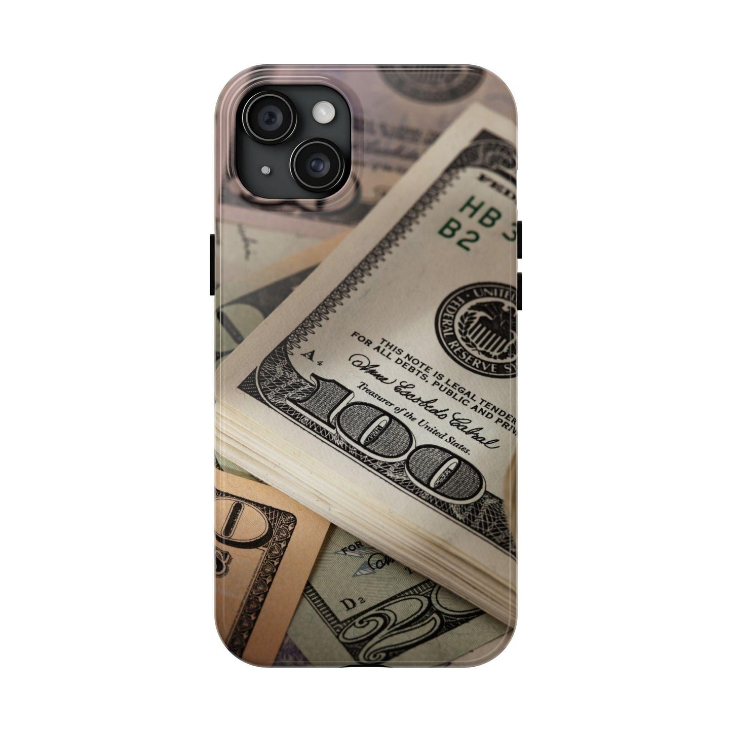 100$ Dollars High Quality Printed Tough Phone Cases