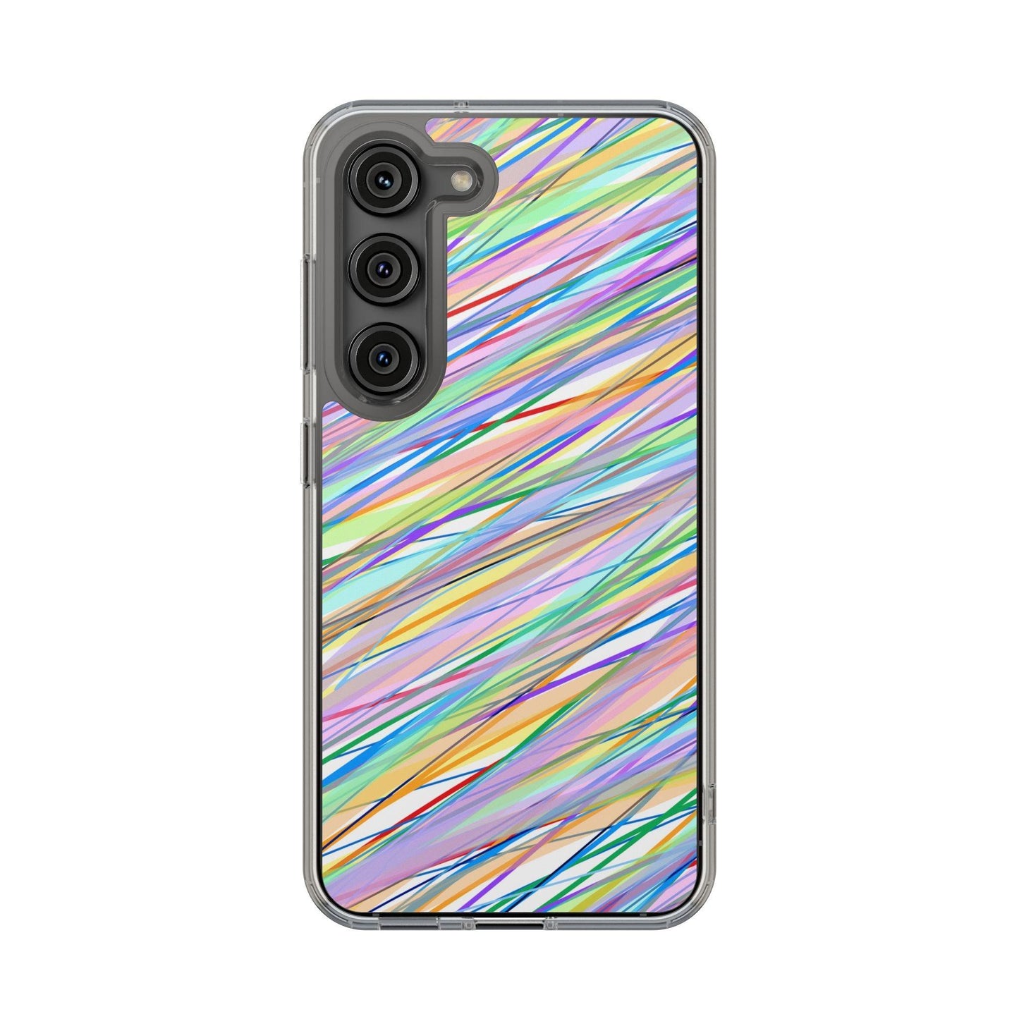 Threads Of Colors Clear Case