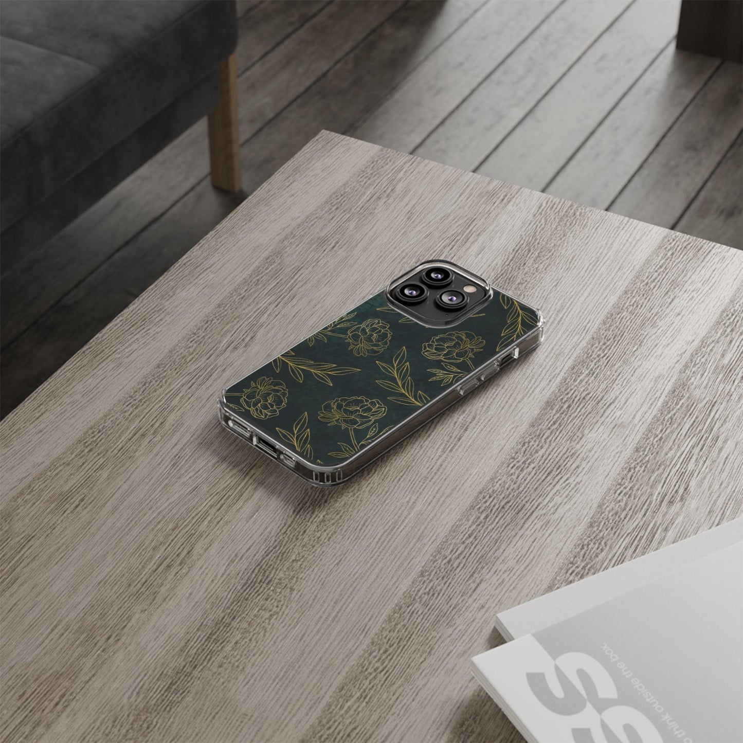 Floral Pattern Clear Cases