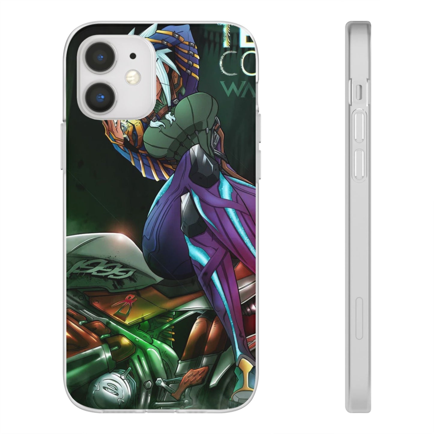 Anime-Inspired Phone Case - Flexi Cases, Custom Phone Cover, Gift for Her, Birthday Present, Unique Cell Phone Accessories