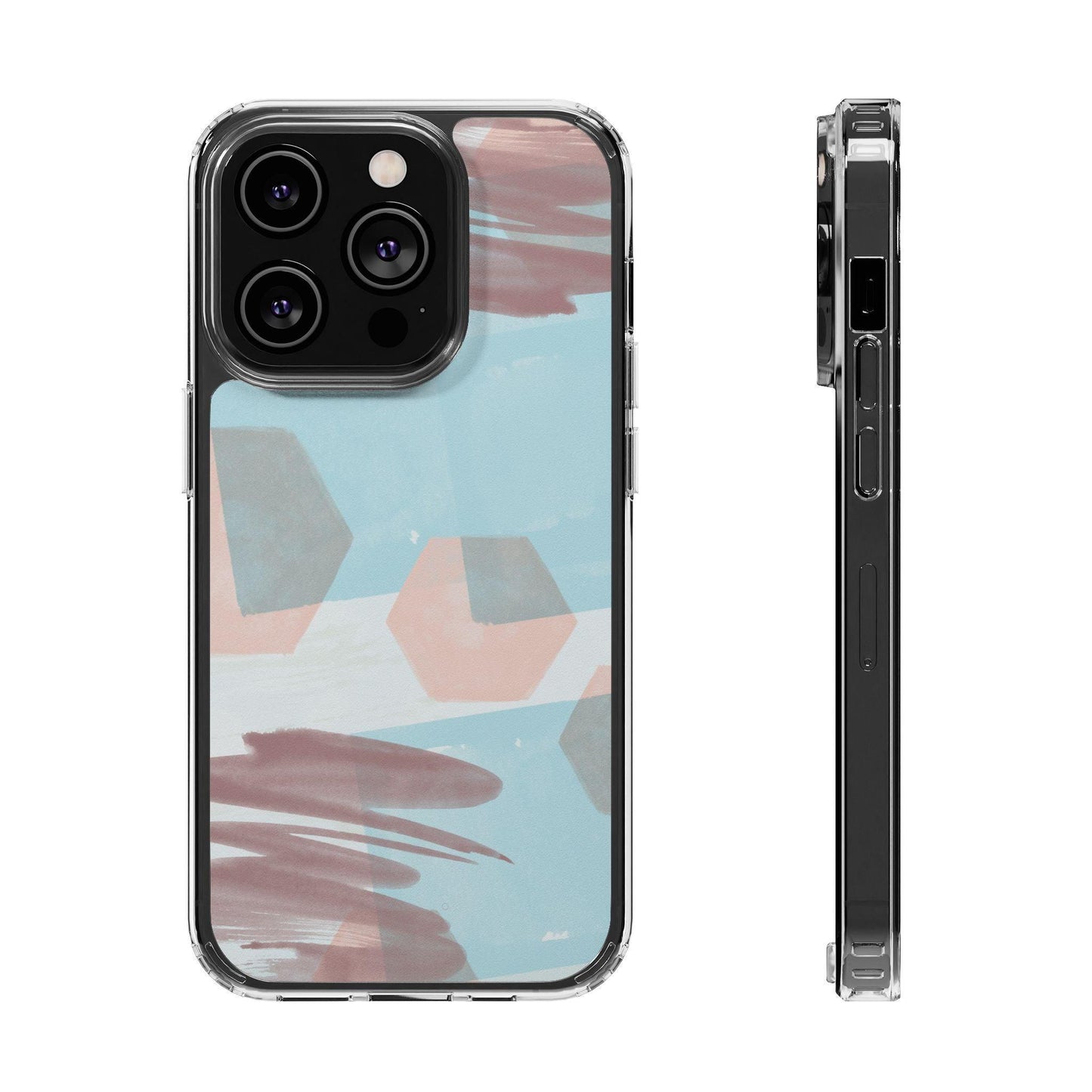 Shades In Abstract Clear Cases