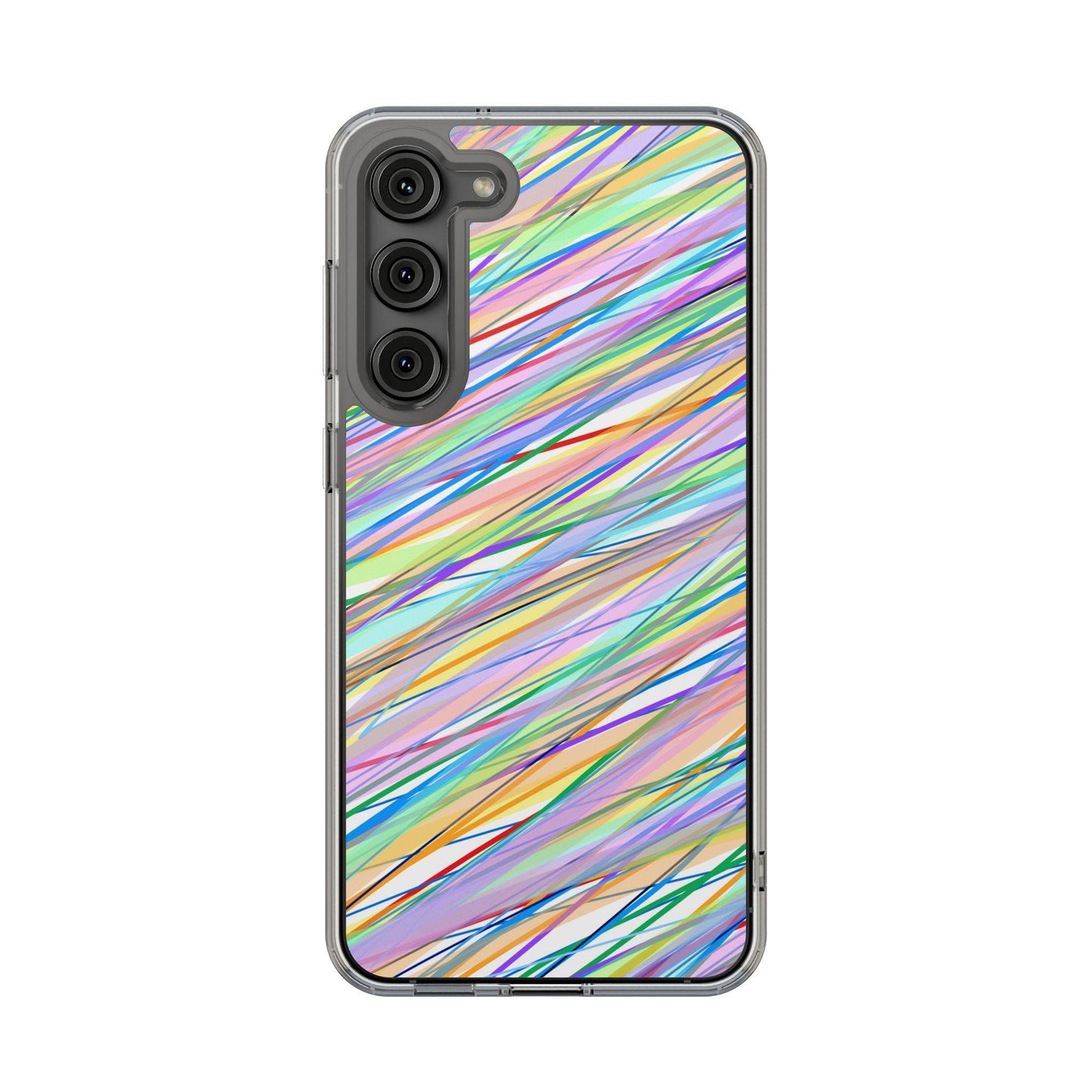 Threads Of Colors Clear Case