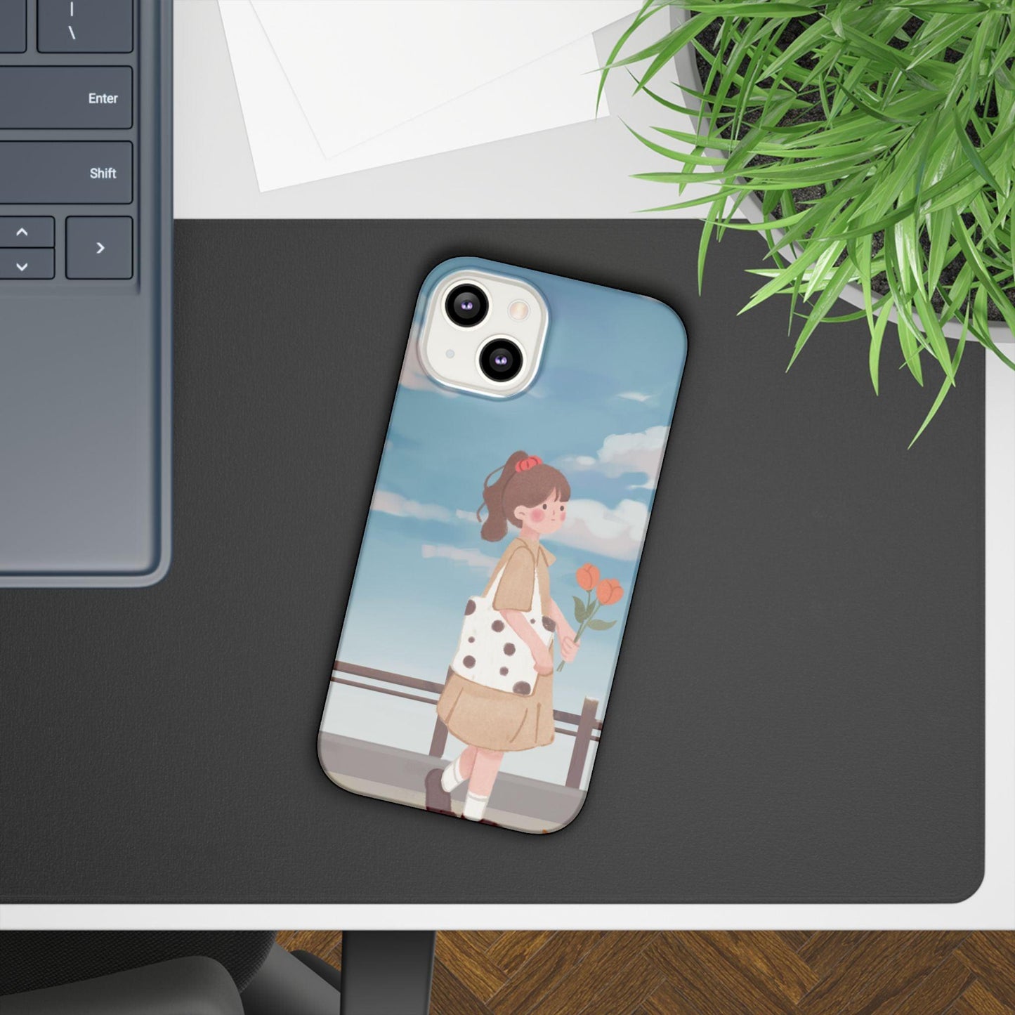 Joyful Stroll Mobile Cover – Embrace Happiness Everywhere You Go!