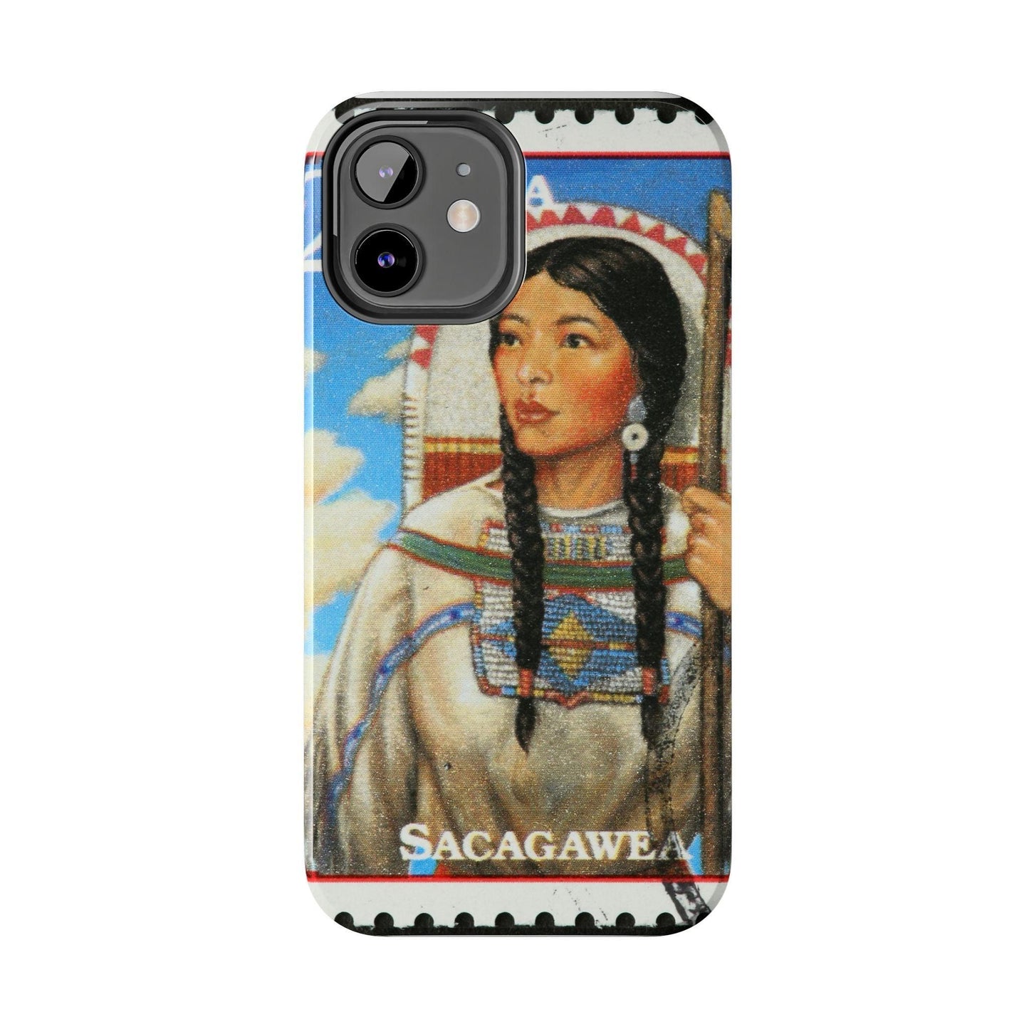 $1 Sacagawea Coin Design Tough Phone Cases