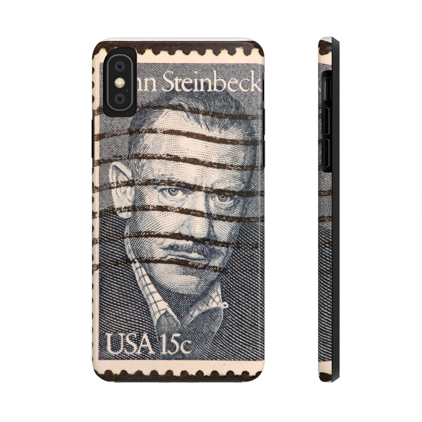 John Steinbeck USA 15c Printed Tough Phone Case for iPhone - Literary Tribute Design