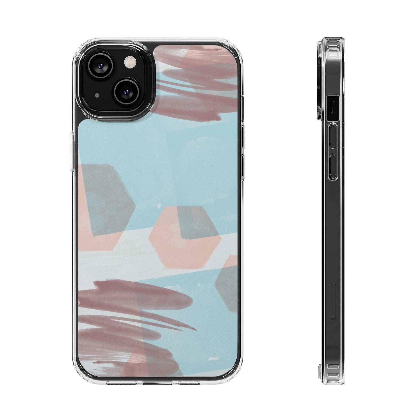 Shades In Abstract Clear Cases