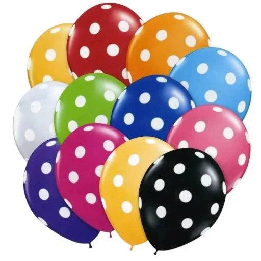 12" Polka Dots (12 packs/8ct)