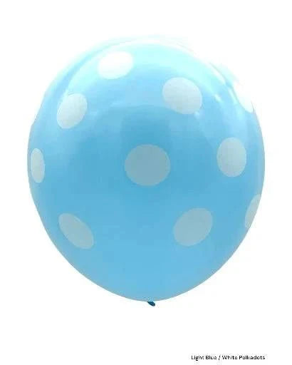 12" Polka Dots (12 packs/8ct)