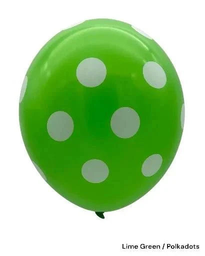 12" Polka Dots (12 packs/8ct)