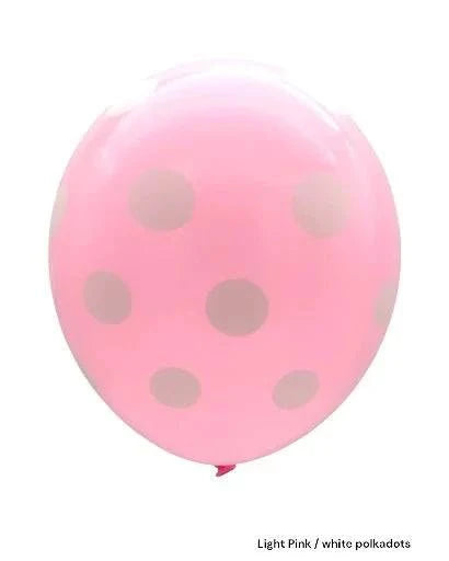 12" Polka Dots (12 packs/8ct)