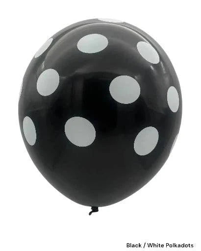 12" Polka Dots (12 packs/8ct)