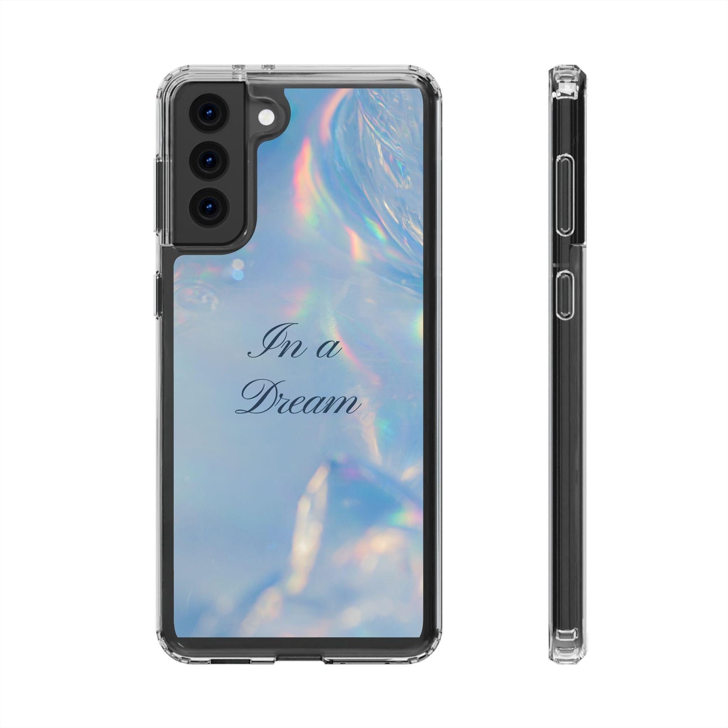 In a Dream Shinny Blue Clear Cases