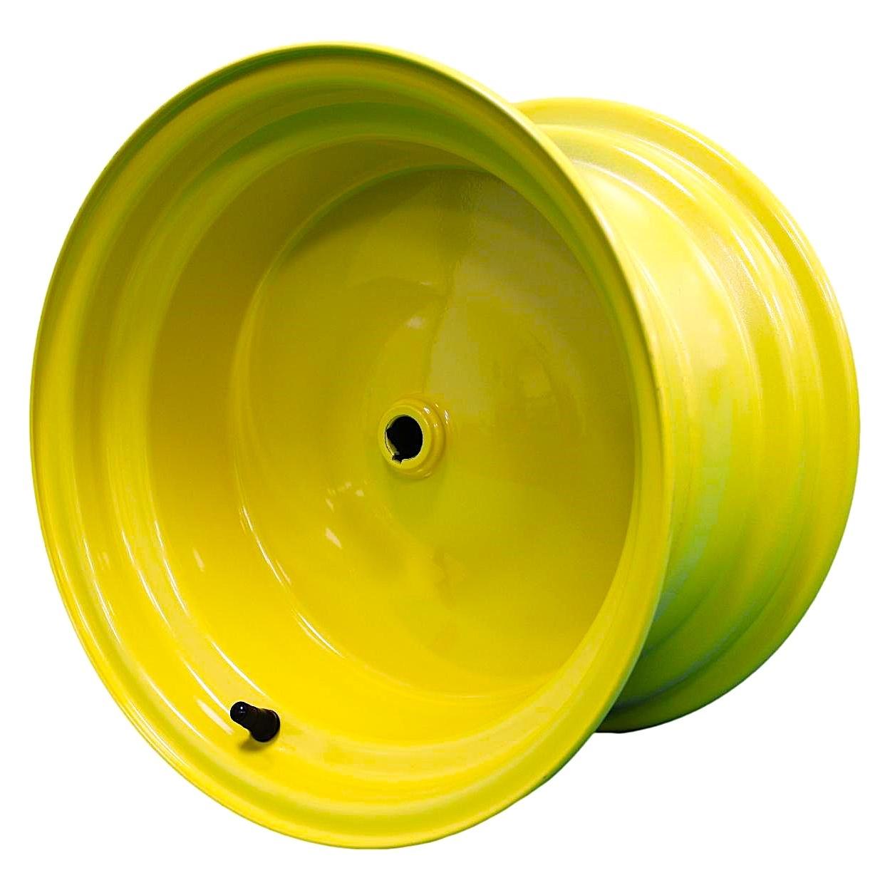12x7.5 Hubbed Wheel John Deere Yellow (Set of 4)