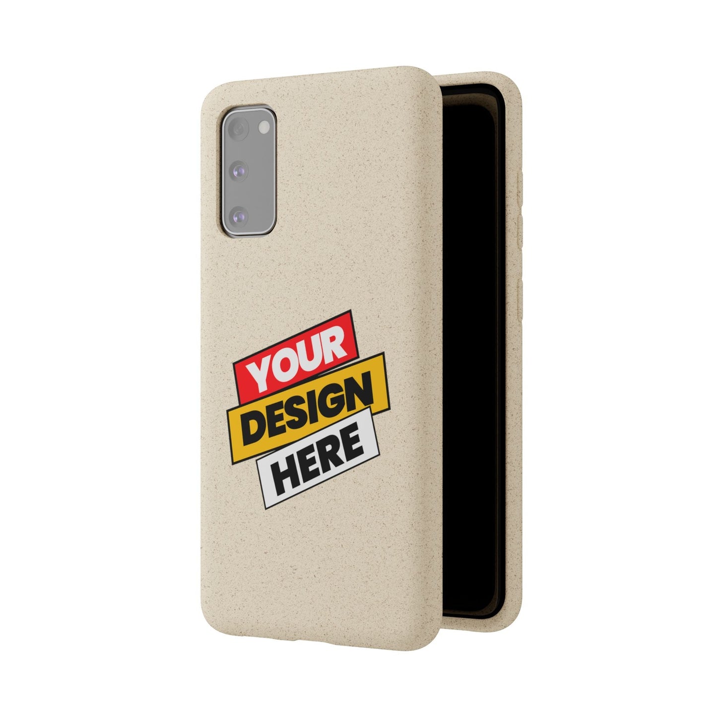 Eco-Friendly Phone Case, Biodegradable Phone Cover, Sustainable Accessory, Customizable iPhone Case, Green Gift Idea, Environmentally