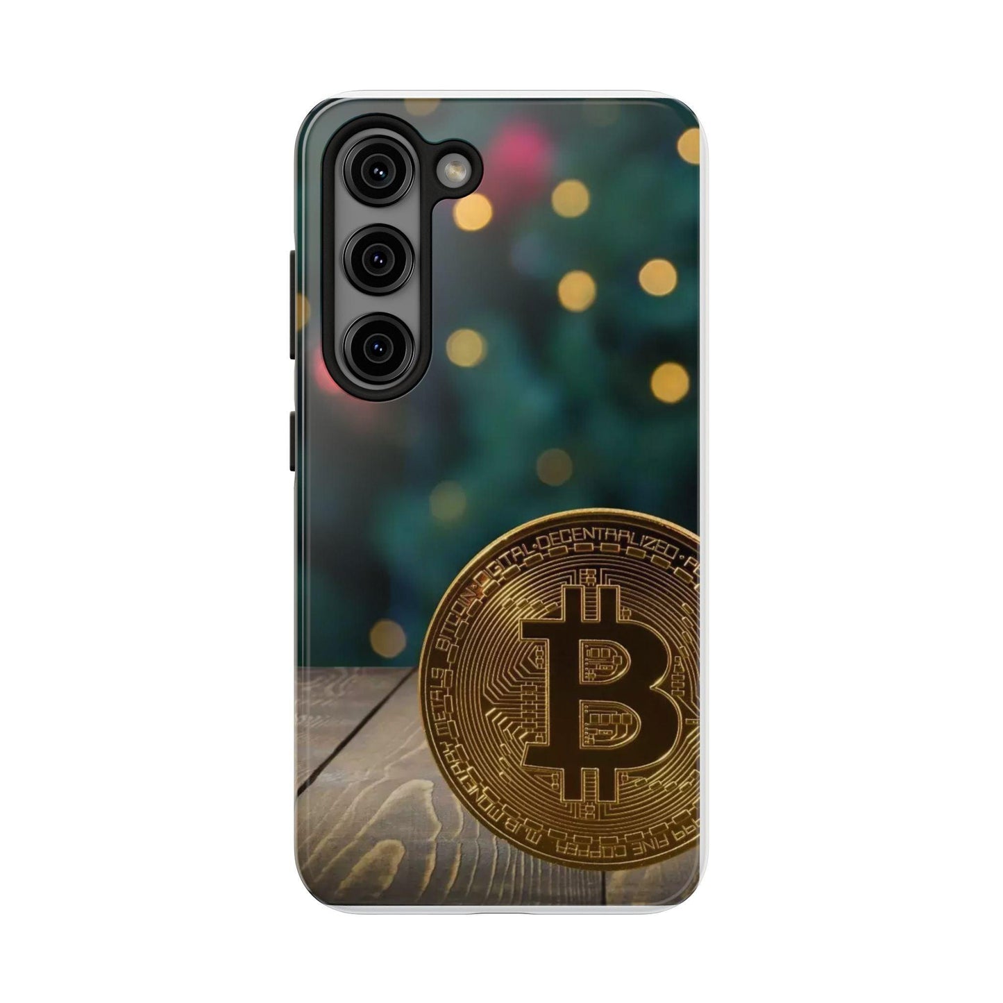 Crypto Bitcoin High Quality Printed Tough Phone Cases