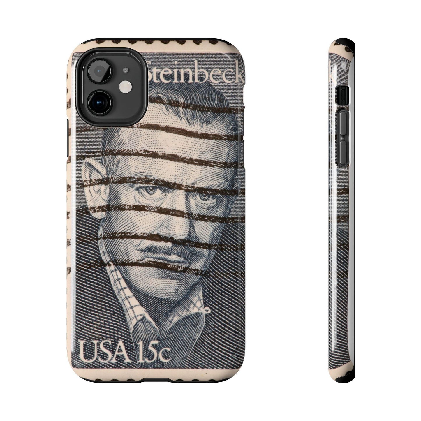John Steinbeck USA 15c Printed Tough Phone Case for iPhone - Literary Tribute Design