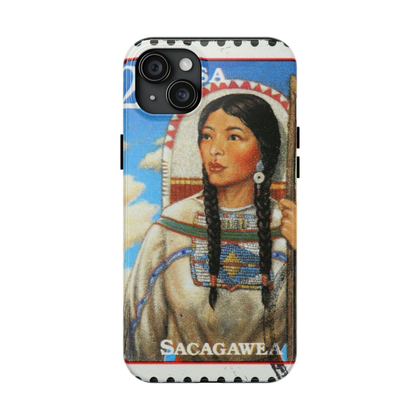 $1 Sacagawea Coin Design Tough Phone Cases