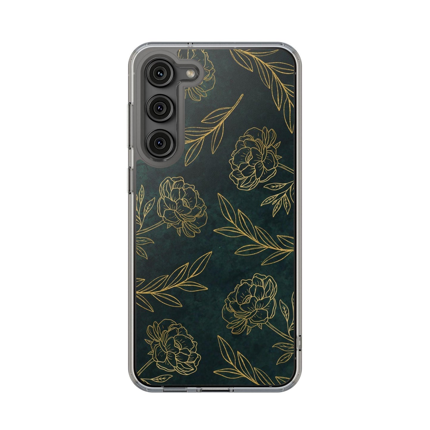 Floral Pattern Clear Cases