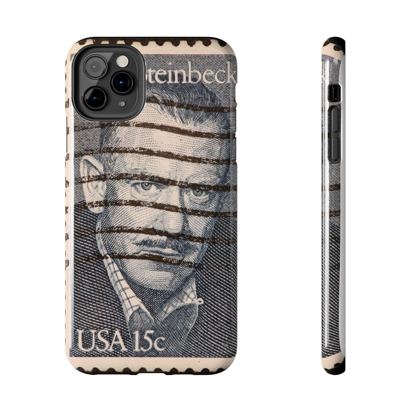 John Steinbeck USA 15c Printed Tough Phone Case for iPhone - Literary Tribute Design