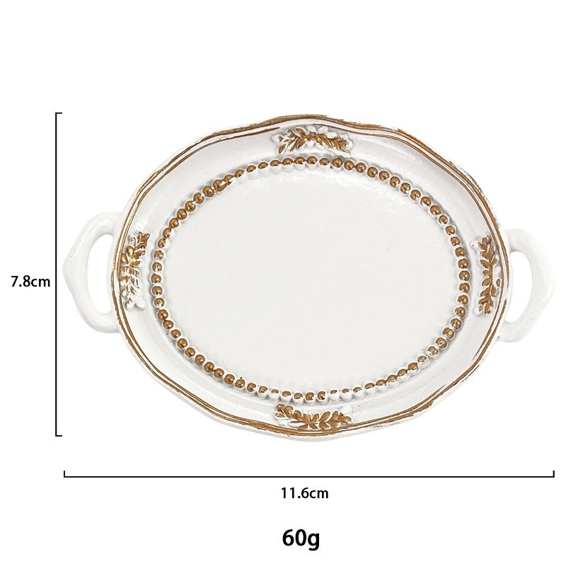 Creative Resin Jewelry Holder Plate